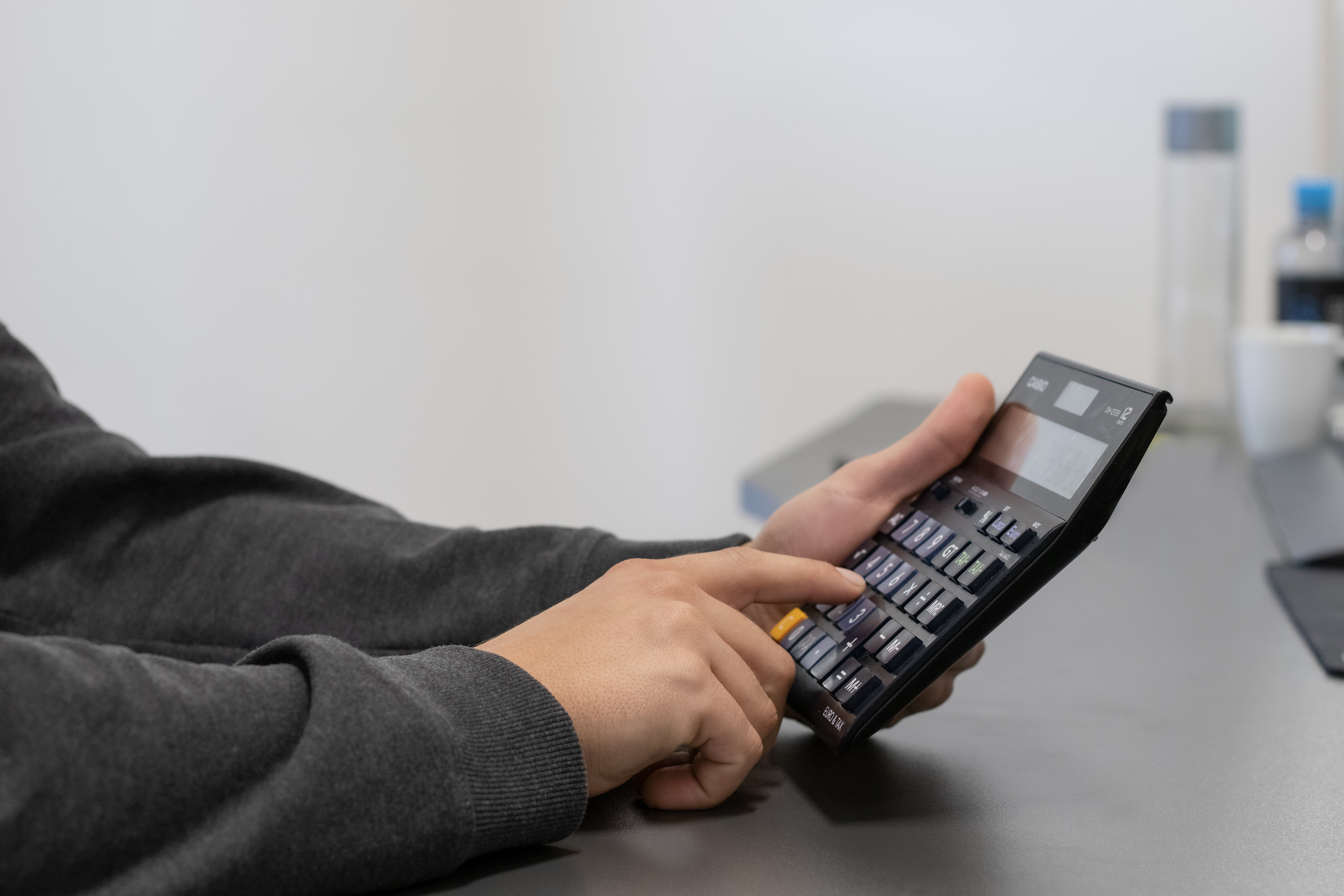 Beregning på lommeregner